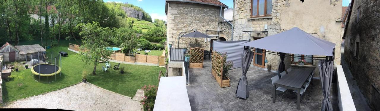 Gite Sur Loue Ornans Exteriör bild
