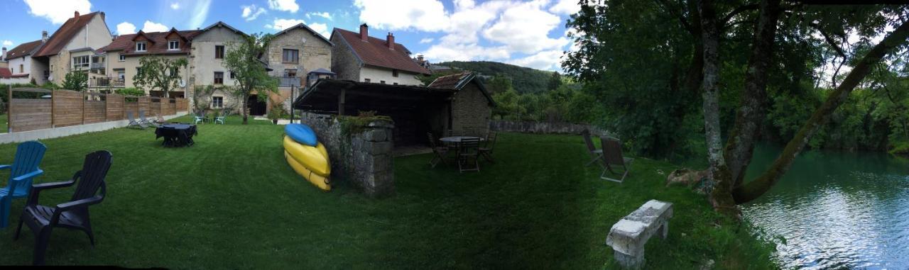 Gite Sur Loue Ornans Exteriör bild